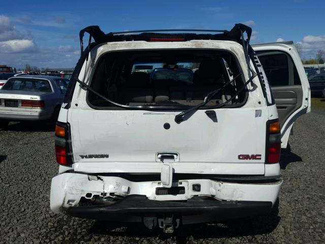 1GKEK63U34J221632 - 2004 GMC YUKON DENA WHITE photo 9