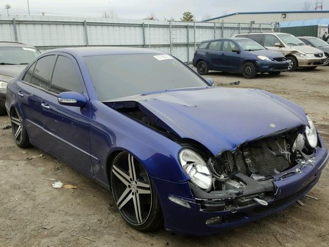 WDBUF70J64A482165 - 2004 MERCEDES-BENZ E 500 BLUE photo 1