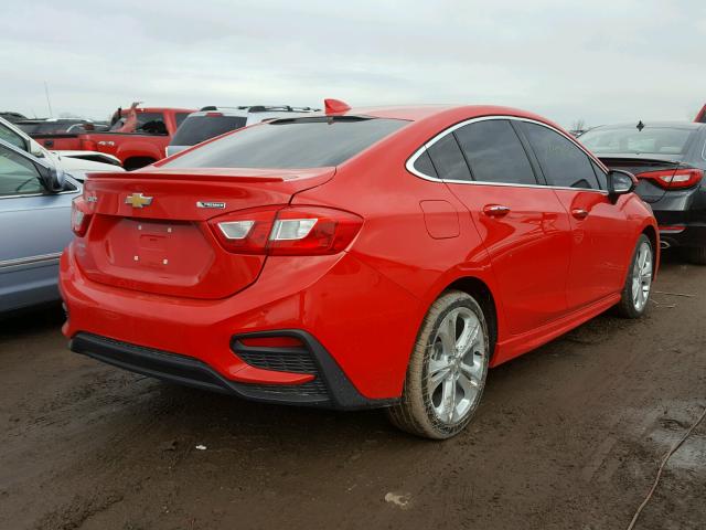 1G1BA5SM0G7206724 - 2016 CHEVROLET CRUZE L RED photo 4