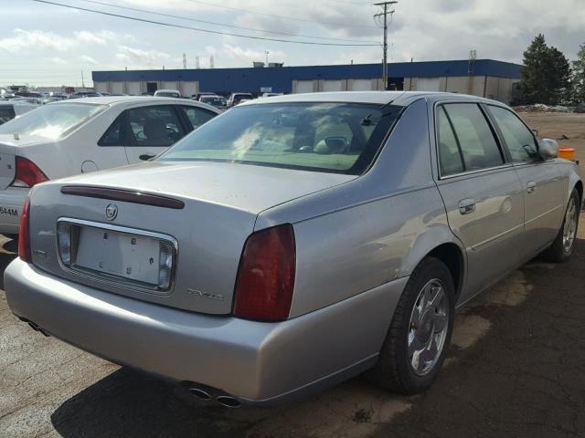 1G6KD54YX4U254584 - 2004 CADILLAC DEVILLE SILVER photo 4