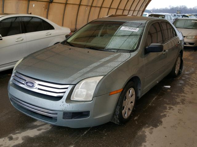 3FAFP06Z06R156551 - 2006 FORD FUSION S GREEN photo 2