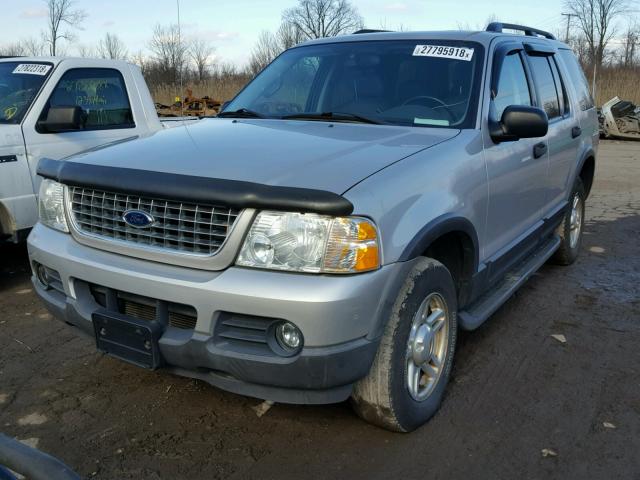 1FMZU73K73UA48430 - 2003 FORD EXPLORER X SILVER photo 2