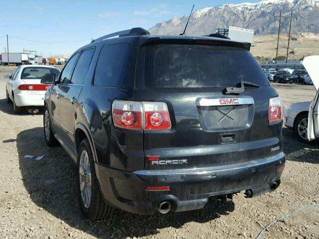 1GKKVTED5BJ222879 - 2011 GMC ACADIA DEN BLACK photo 3