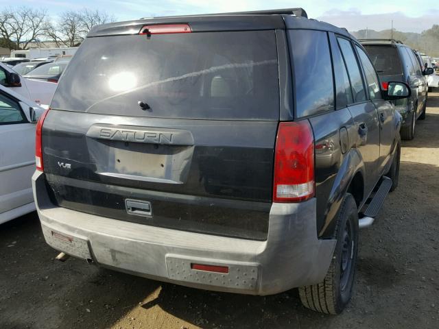 5GZCZ23D43S826242 - 2003 SATURN VUE BLACK photo 4