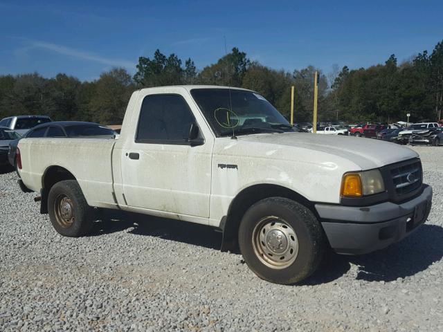 1FTYR10D23PA21056 - 2003 FORD RANGER WHITE photo 1