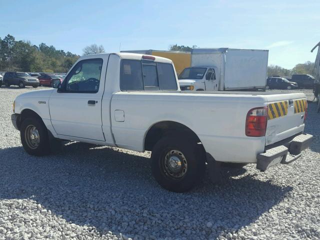 1FTYR10D23PA21056 - 2003 FORD RANGER WHITE photo 3