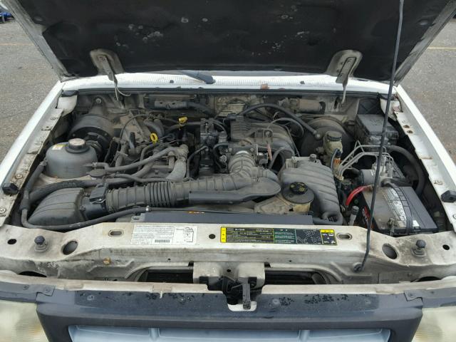 1FTYR10D23PA21056 - 2003 FORD RANGER WHITE photo 7