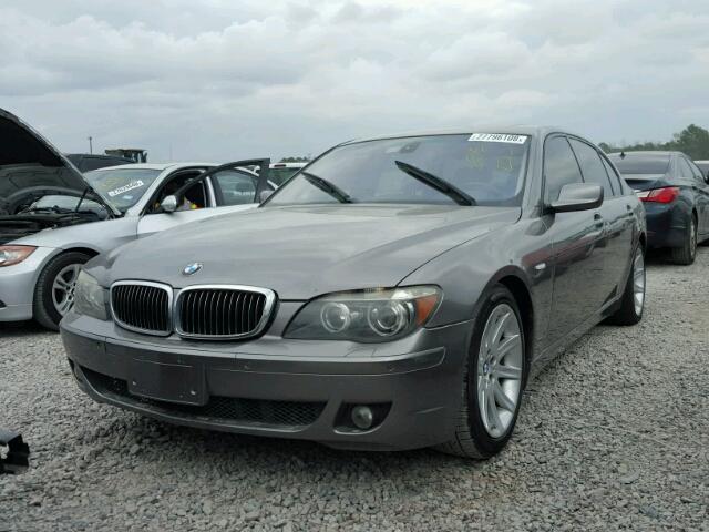 WBAHN83526DT61240 - 2006 BMW 750 LI GRAY photo 2