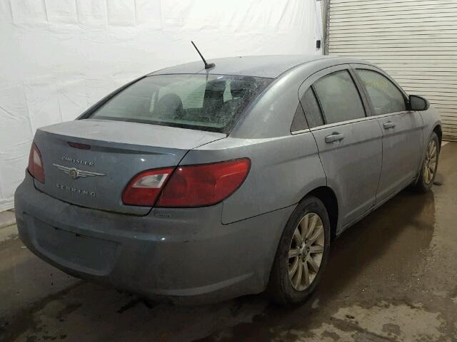 1C3CC5FB0AN125616 - 2010 CHRYSLER SEBRING LI GRAY photo 4