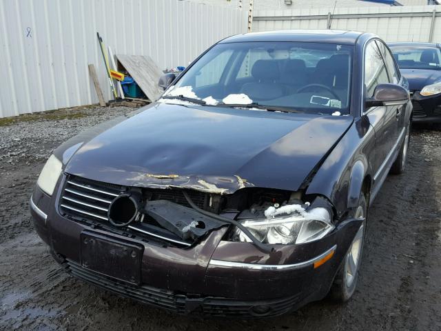 WVWTH63B34P197670 - 2004 VOLKSWAGEN PASSAT GLX 栗色 照片 2