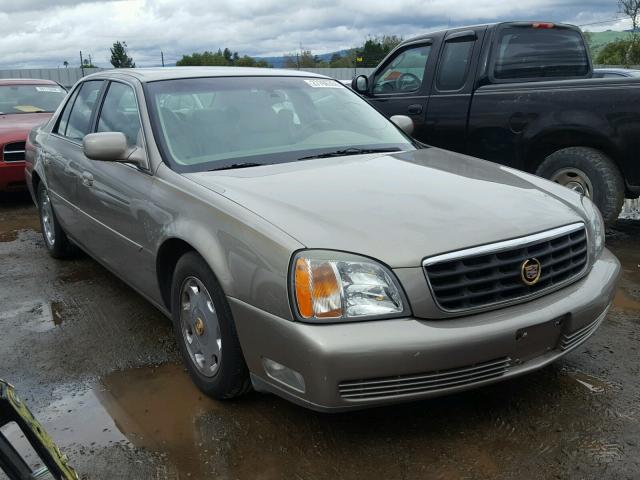 1G6KE57Y42U207198 - 2002 CADILLAC DEVILLE DH GOLD photo 1