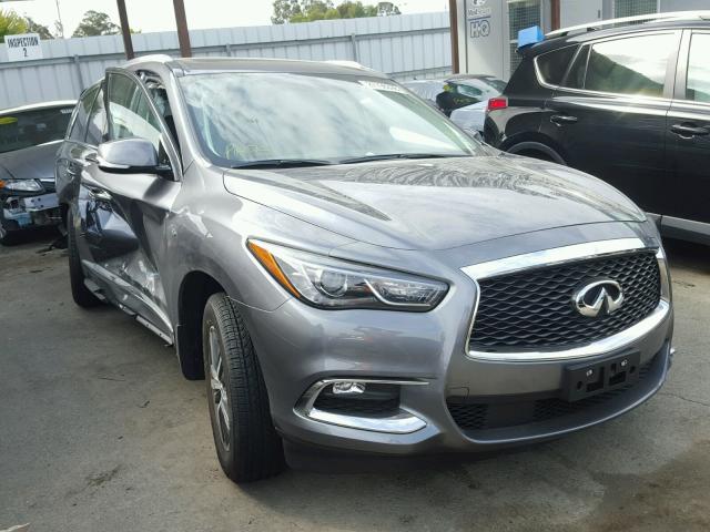 5N1DL0MM9HC560143 - 2017 INFINITI QX60 GRAY photo 1