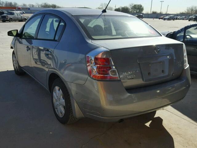 3N1AB61EX7L692165 - 2007 NISSAN SENTRA 2.0 GRAY photo 3