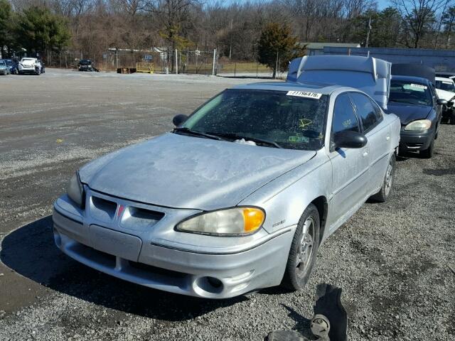 1G2NW52E03M597064 - 2003 PONTIAC GRAND AM G SILVER photo 2