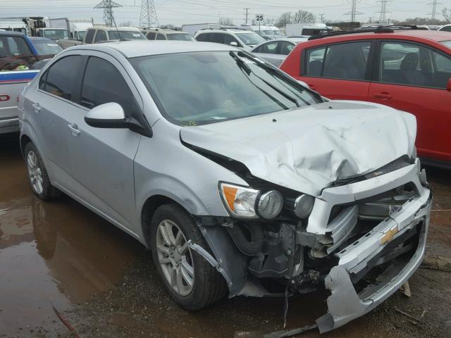 1G1JC5SH8F4169768 - 2015 CHEVROLET SONIC LT SILVER photo 1