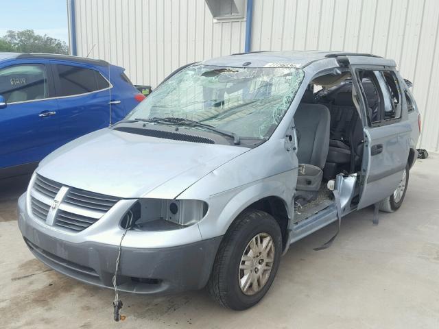 1D4GP25R56B728541 - 2006 DODGE CARAVAN SE SILVER photo 2