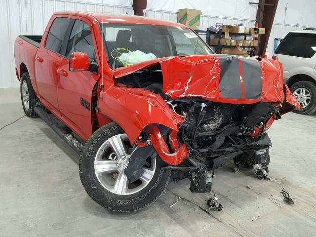 1C6RR7MT4GS236327 - 2016 RAM 1500 SPORT RED photo 1