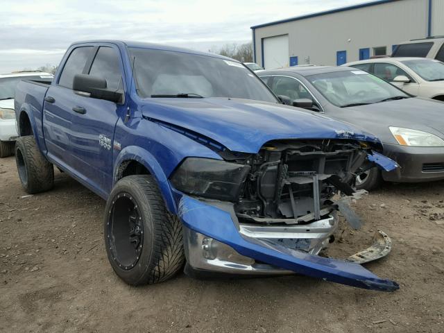 1C6RR7LT7ES308684 - 2014 RAM 1500 SLT BLUE photo 1