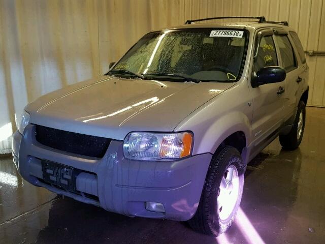 1FMYU03101KB63681 - 2001 FORD ESCAPE XLT BEIGE photo 2