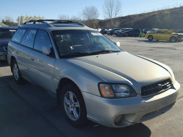 4S3BH806647632289 - 2004 SUBARU LEGACY OUT BEIGE photo 1