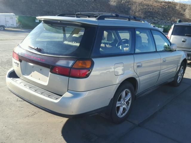 4S3BH806647632289 - 2004 SUBARU LEGACY OUT BEIGE photo 4