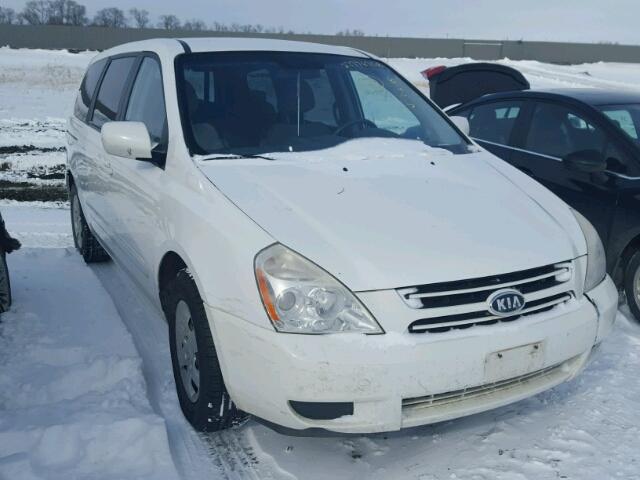 KNDMB233866031046 - 2006 KIA SEDONA EX WHITE photo 1