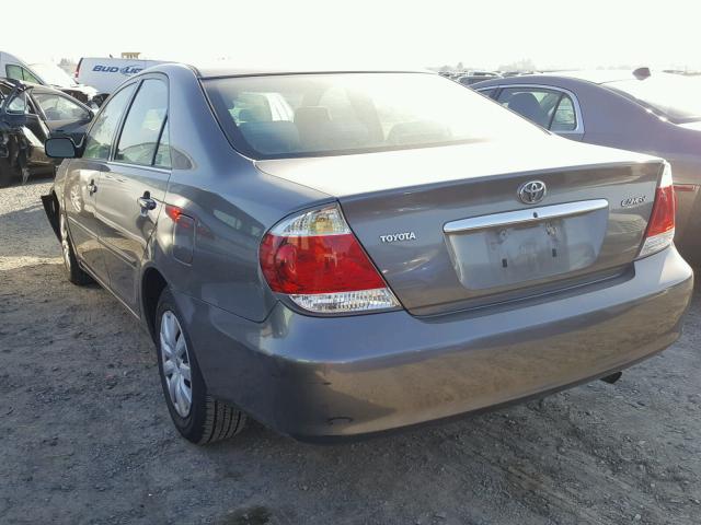 4T1BE32K56U725780 - 2006 TOYOTA CAMRY LE CHARCOAL photo 3