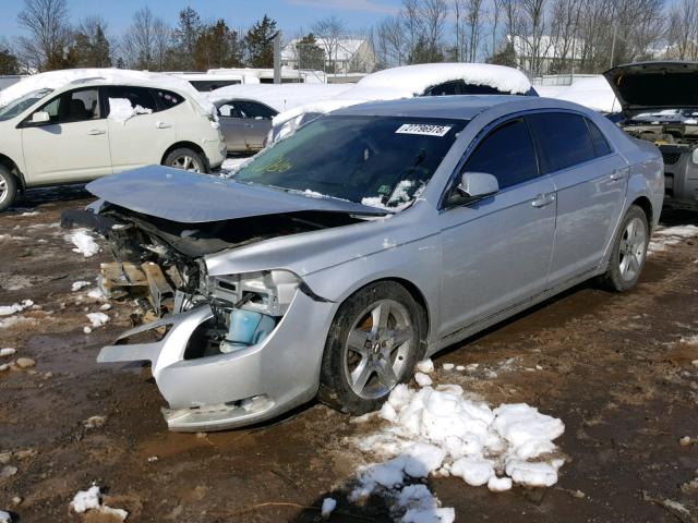 1G1ZC5EB9AF183539 - 2010 CHEVROLET MALIBU 1LT 银色 照片 2