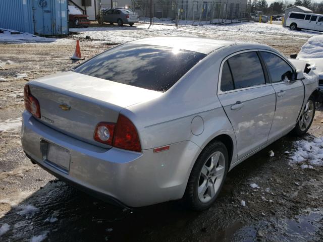 1G1ZC5EB9AF183539 - 2010 CHEVROLET MALIBU 1LT 银色 照片 4