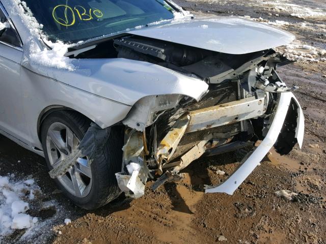 1G1ZC5EB9AF183539 - 2010 CHEVROLET MALIBU 1LT 银色 照片 9