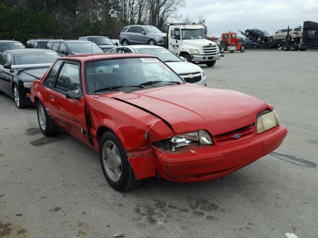 1FACP40M2NF149071 - 1992 FORD MUSTANG LX RED photo 1