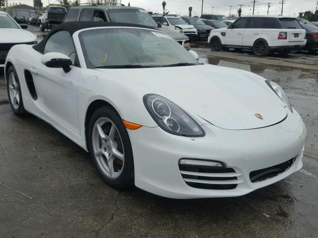 WP0CA2A87DS113917 - 2013 PORSCHE BOXSTER WHITE photo 1