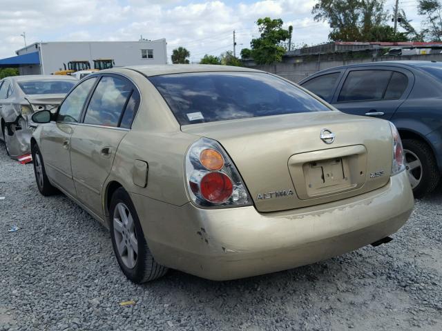 1N4AL11D52C261148 - 2002 NISSAN ALTIMA BAS BEIGE photo 3