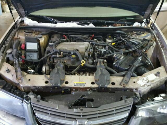 2G1WF55EX29181801 - 2002 CHEVROLET IMPALA 棕色 照片 7