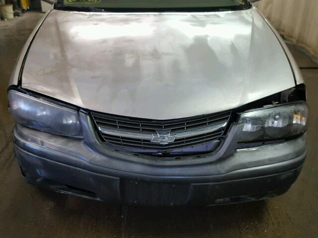 2G1WF55EX29181801 - 2002 CHEVROLET IMPALA 棕色 照片 9