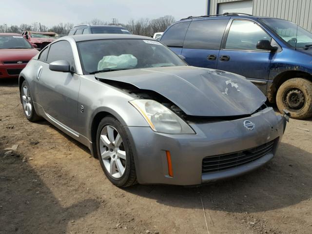 JN1AZ34D44M103027 - 2004 NISSAN 350Z COUPE GRAY photo 1