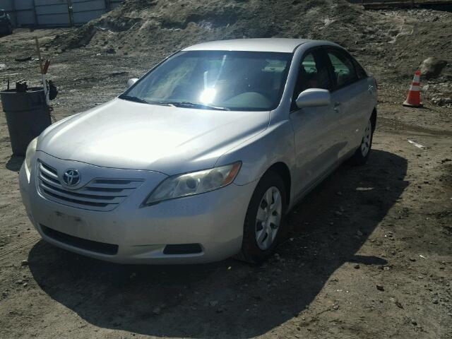 4T1BE46K48U756330 - 2008 TOYOTA CAMRY CE SILVER photo 2