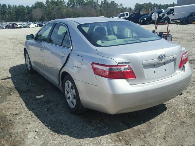 4T1BE46K48U756330 - 2008 TOYOTA CAMRY CE SILVER photo 3