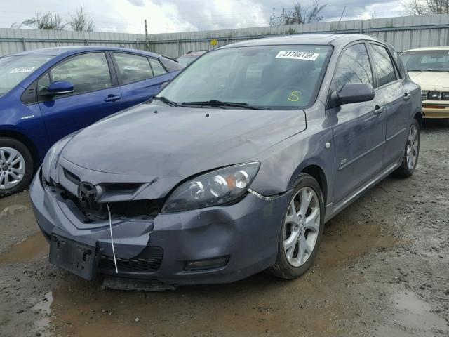 JM1BK343771600382 - 2007 MAZDA 3 HATCHBAC BLUE photo 2