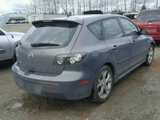 JM1BK343771600382 - 2007 MAZDA 3 HATCHBAC BLUE photo 4