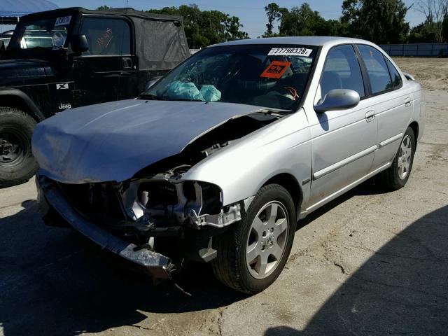 3N1CB51D16L616083 - 2006 NISSAN SENTRA 1.8 SILVER photo 2