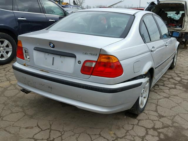 WBAAV33461FU86234 - 2001 BMW 325 I SILVER photo 4