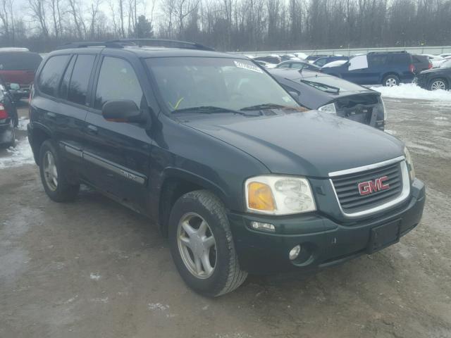 1GKDT13S522278108 - 2002 GMC ENVOY GREEN photo 1