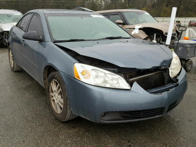 1G2ZG558864182969 - 2006 PONTIAC G6 SE1 BLUE photo 1