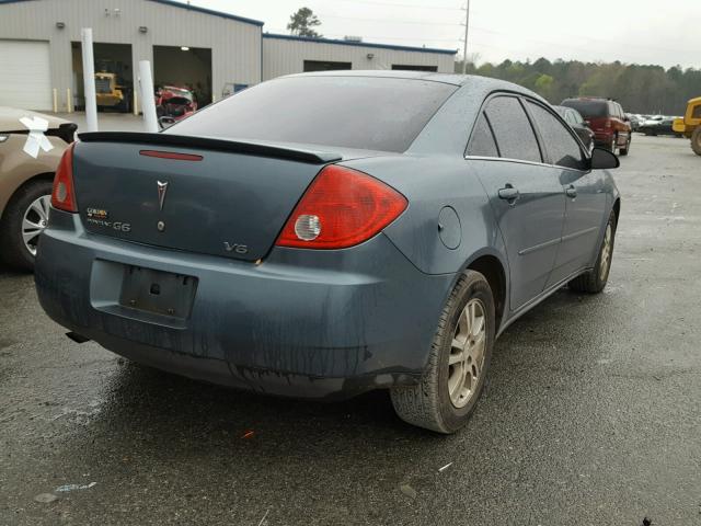 1G2ZG558864182969 - 2006 PONTIAC G6 SE1 BLUE photo 4