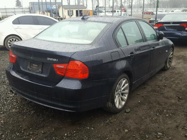 WBAPH7G55ANM48625 - 2010 BMW 328 I BLUE photo 4