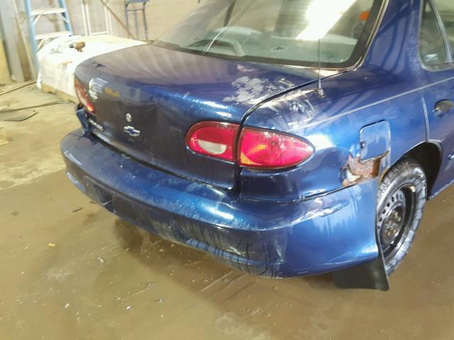 1G1JC524127488273 - 2002 CHEVROLET CAVALIER B BLUE photo 9