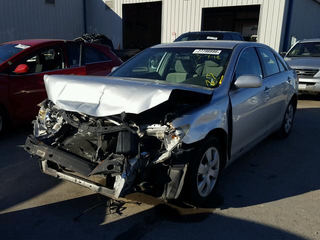 4T1BE46K69U346744 - 2009 TOYOTA CAMRY BASE SILVER photo 2