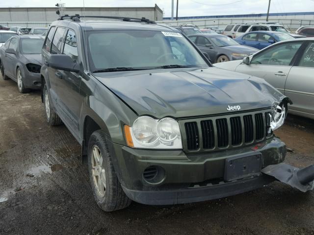 1J4HR48NX6C296291 - 2006 JEEP GRAND CHER GREEN photo 1