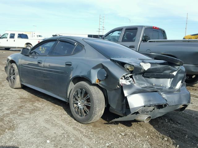 2G2WR524441279447 - 2004 PONTIAC GRAND PRIX GRAY photo 3